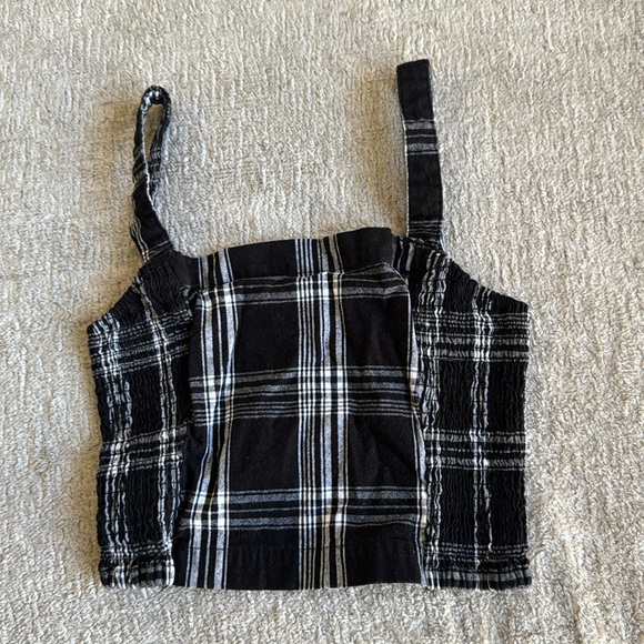 Hollister crop top plaid - Picture 1 of 3